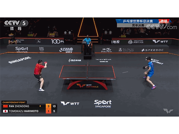 乒乓球世界杯总决赛，广东名将樊振东夺得冠军